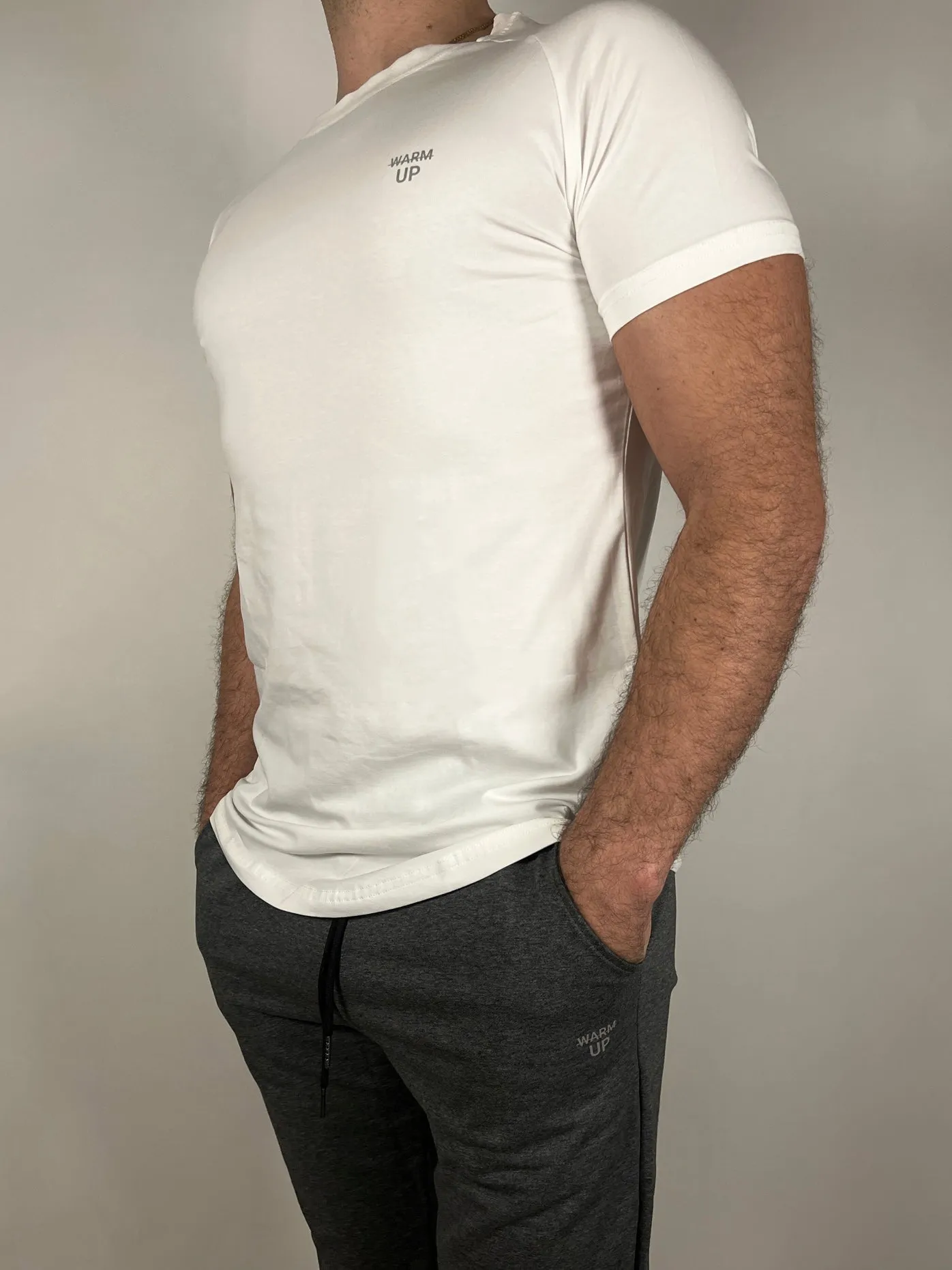 White Performance Tshirt