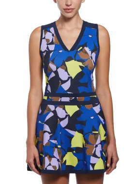 Women's Floral Printed Tennis Dress