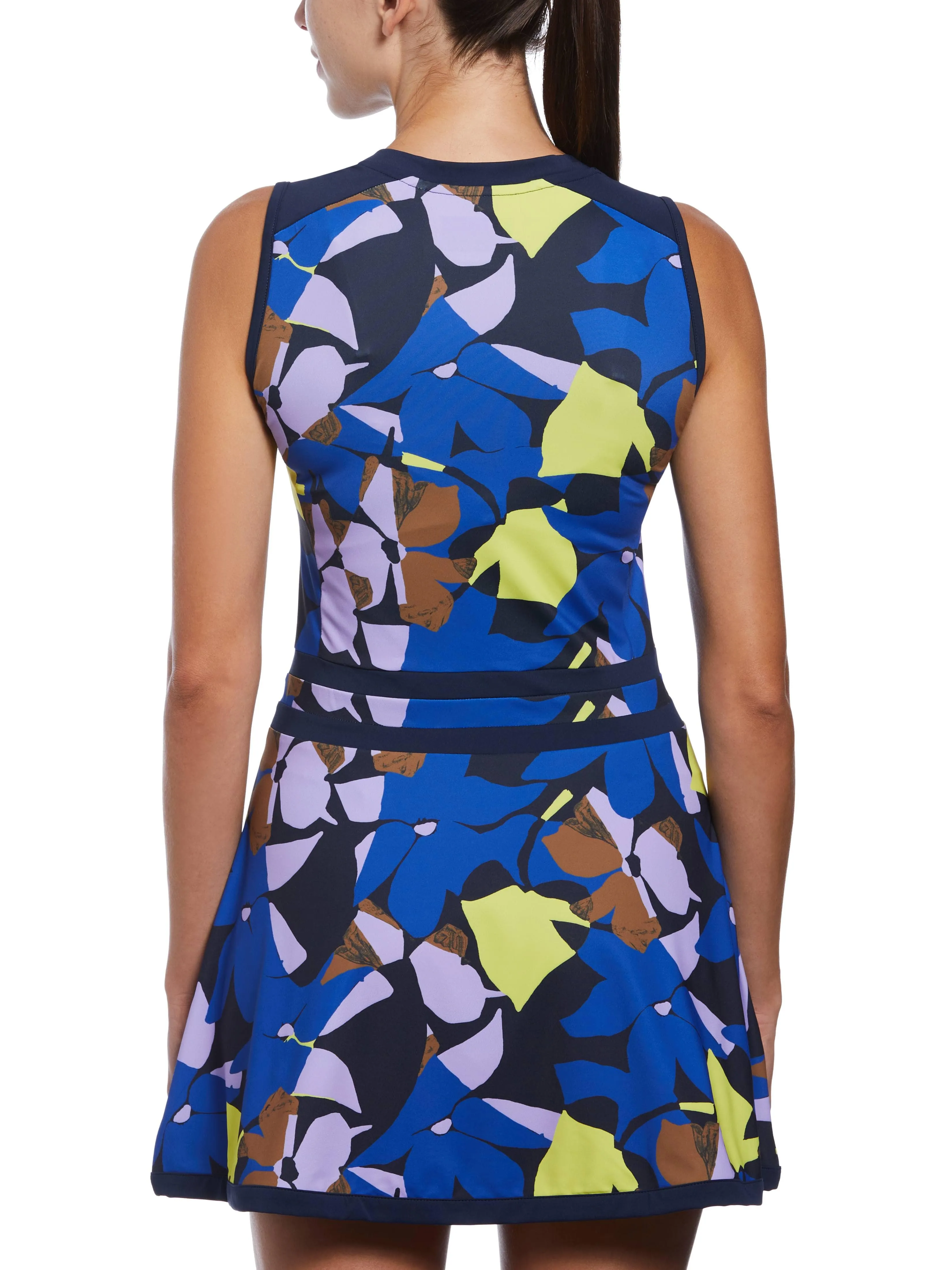 Women's Floral Printed Tennis Dress