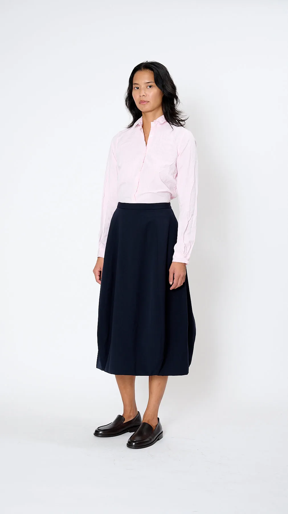 Worker Skirt in Navy