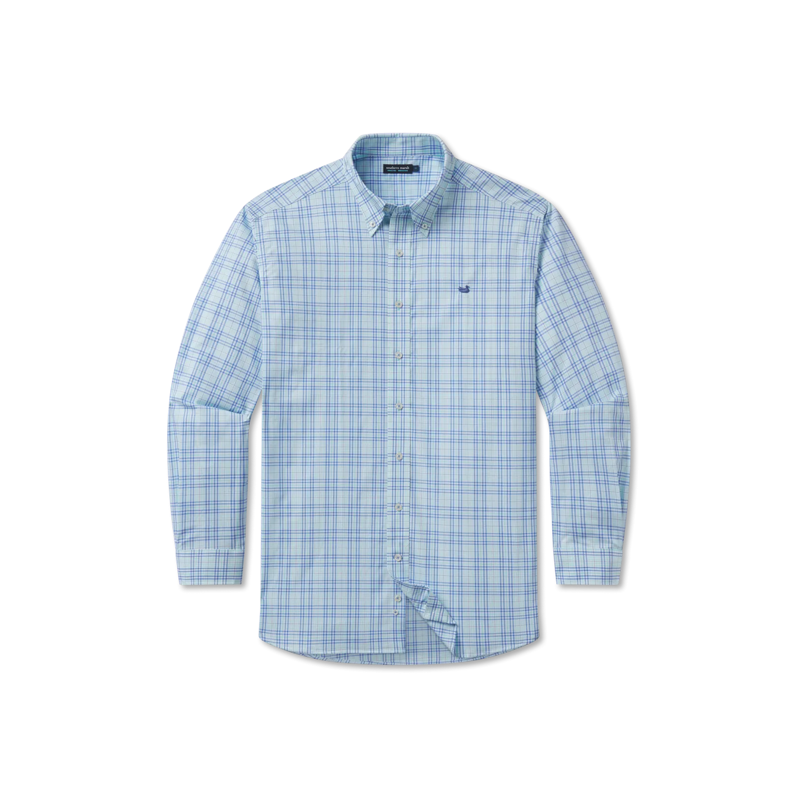 Youth Charlotte Windowpane Dress Shirt